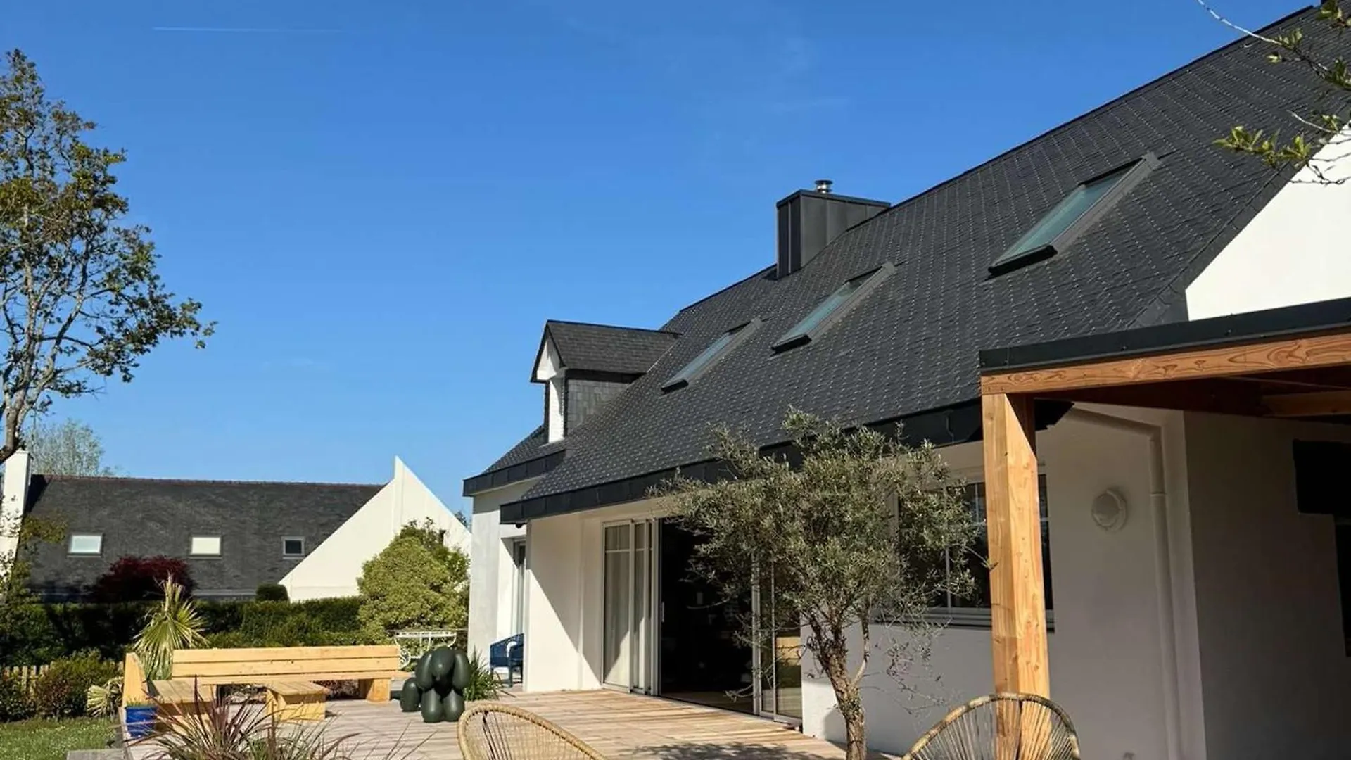 Superbe Maison Renovee, 250M De L'Ocean, 12 Pers, Terrasse, Jardin, Proche Plage Kerleven Et Golf - Fr-1-481-164 La Forêt-Fouesnant